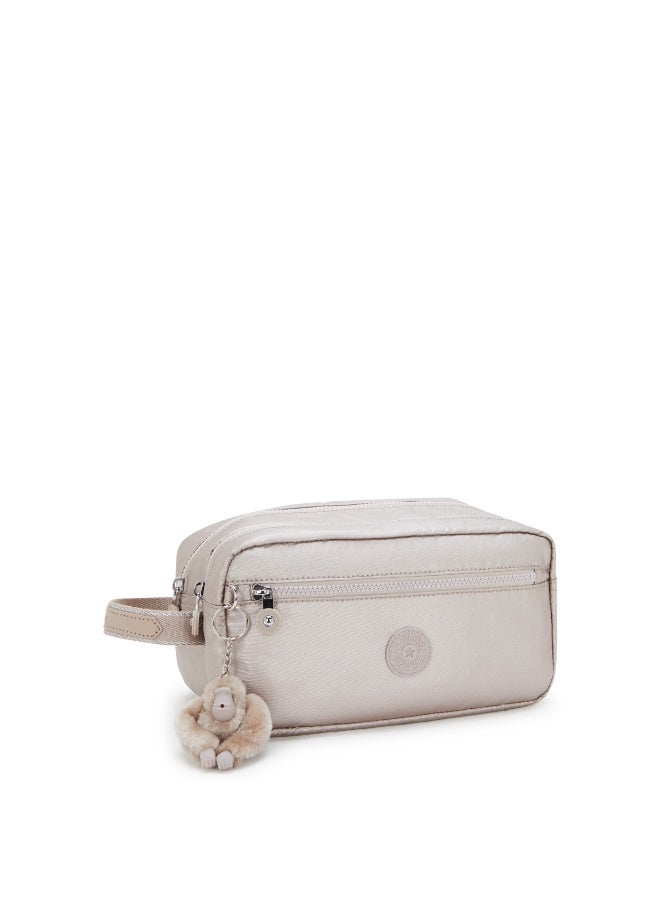 كيبلينغ حقيبة أدوات عناية أغوت بلمسة معدنية لامعة - Image 3